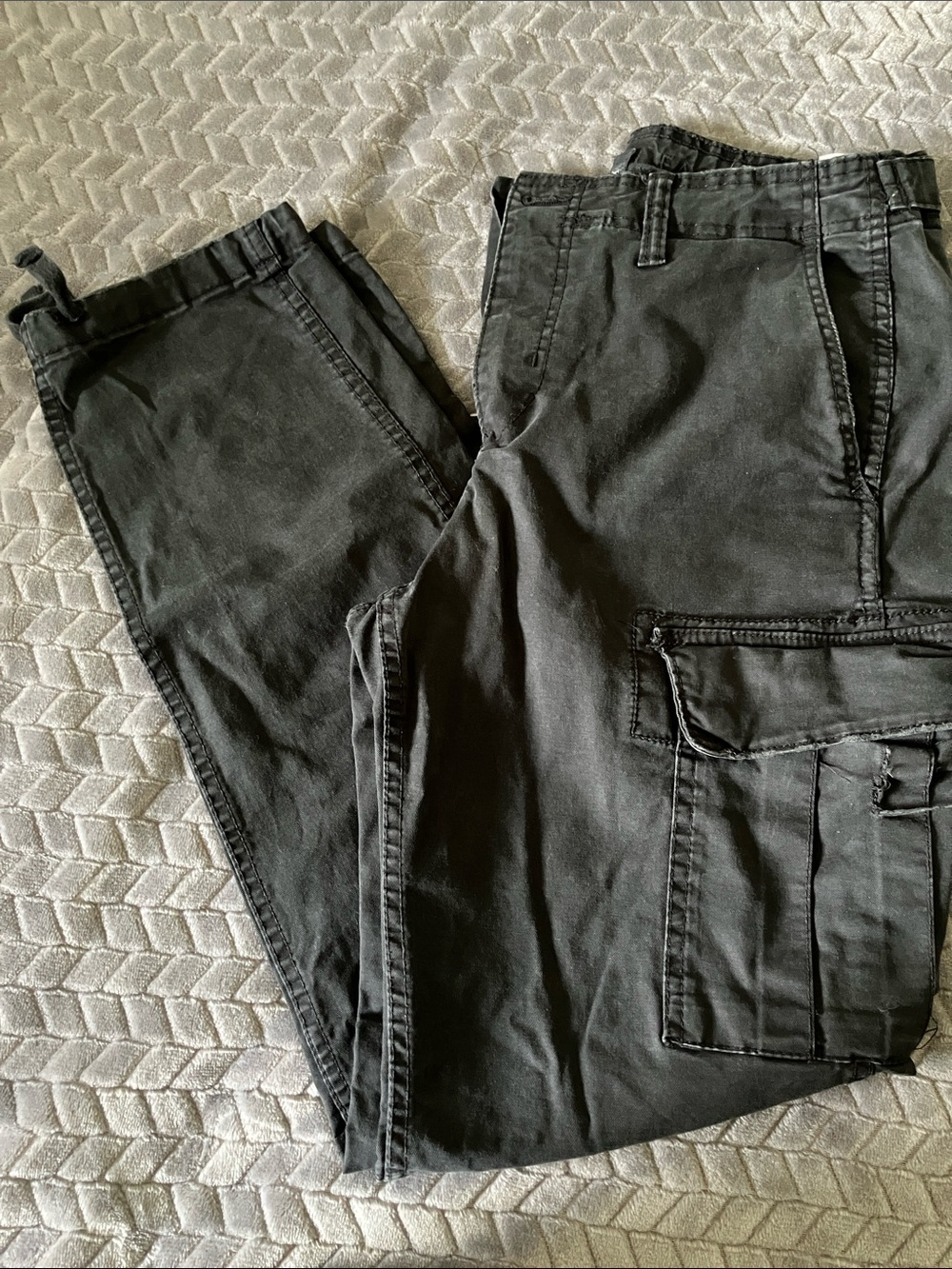 Men's Black Cargo Pants